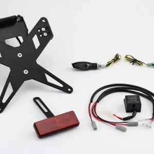Sofort Bestellen PROTECH Komplett-Set Plug and Play Kennzeichenhalter mit 2 LED-Blinkern X-SHAPE