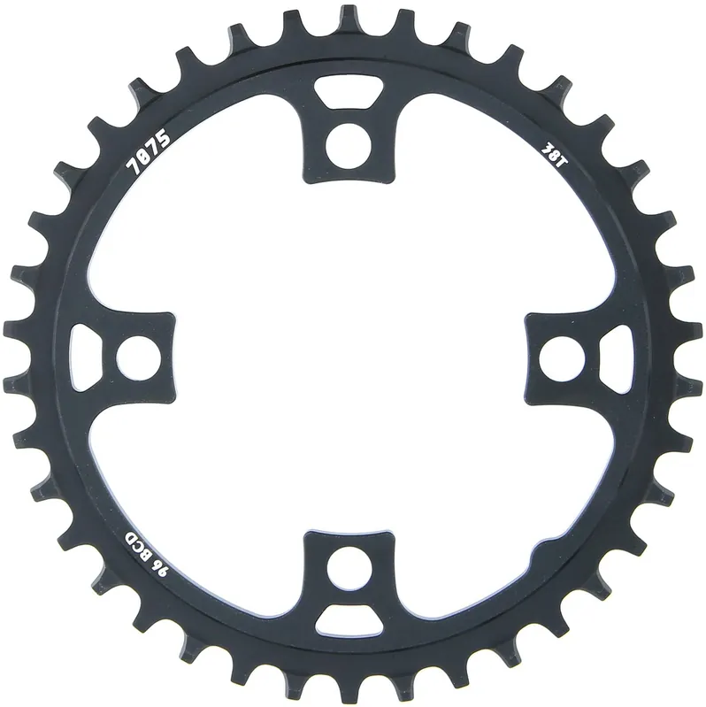 Sunrace Kettenblatt MX 38 Zähne schwarz Schnäppchen