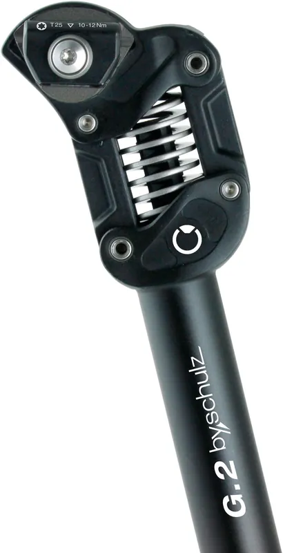by,schulz G.2 ST Parallelogramm-Federsattelstütze 30,9 mm schwarz soft (45-65 kg) Günstig