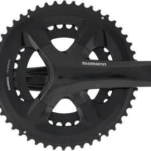 Garantierte Lieferung Shimano Kettenradgarnitur 105 FC-RS510 36/52 Zähne 172,5 mm schwarz