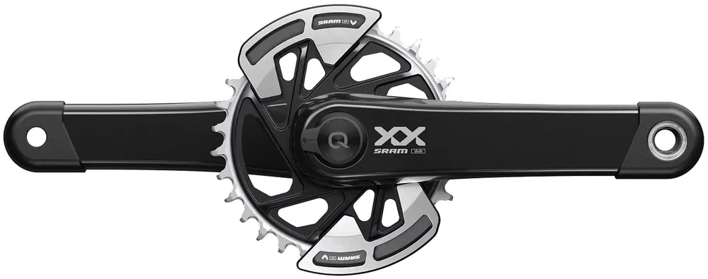 Super-Preis SRAM Kettenradgarnitur XX Eagle AXS Transmission 175 mm schwarz