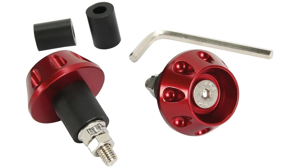 Neu Vicma Lenkerende rot, Lenkerende "781" Paar, Ø 13, 5 mm