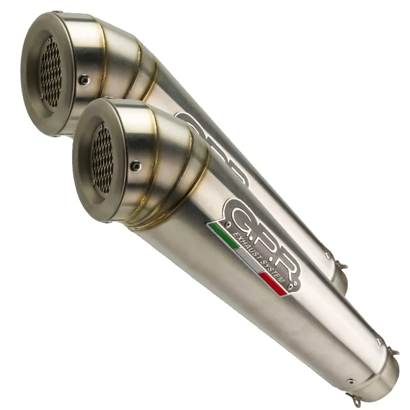 GPR Endschalldämpfer Kawasaki ZZR 1400 2017/20 e4 Pair EC-Approv. slip-on exhaust Powercone Evo Direkt Vom Hersteller