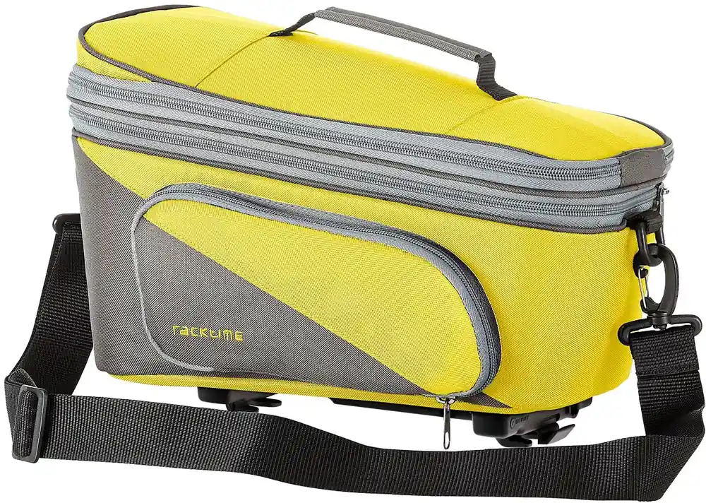 Racktime Gepäckträgertasche Talis Plus 2.0 lime green / stone grey Markenware