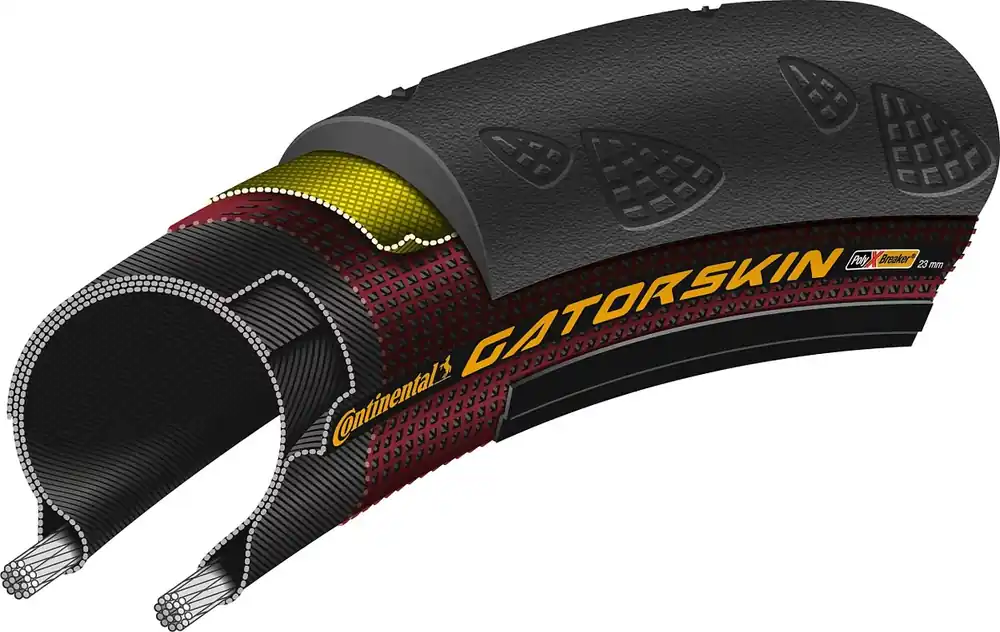Must-Have Continental Gatorskin Reifen 28 × 25C schwarz