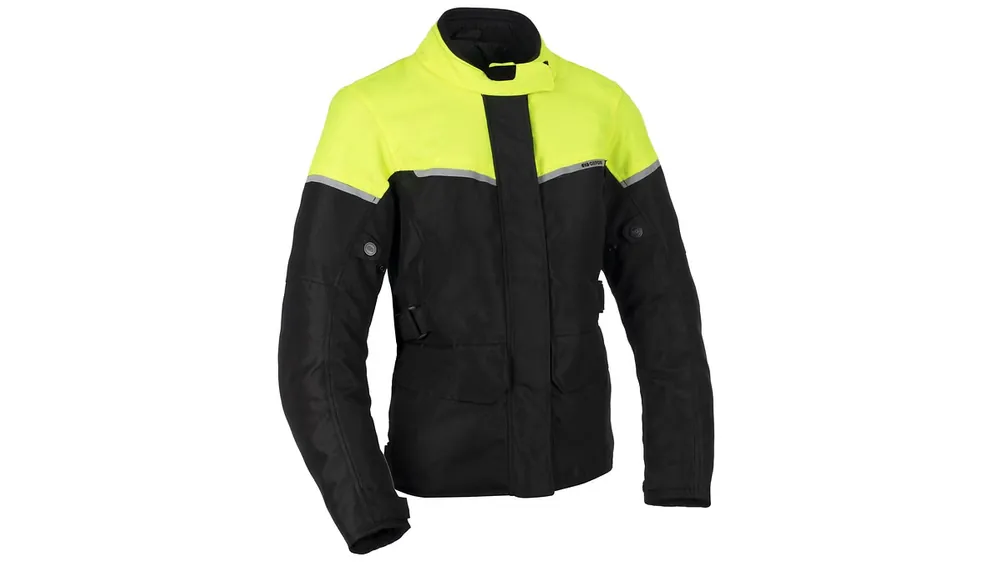 Oxford Spartan Long WP WS Jacket Black/NeonGelb, Gr. 4XL Damen Mega-Angebot