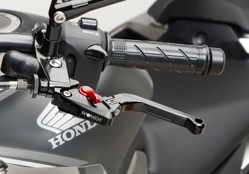 Mega-Angebot PROTECH Hebel Bremshebel Race Alu & Stahl Rot/Schwarz für YAMAHA MT-07, MT-07 Automatik (Y-AMT), MT-09 / SP