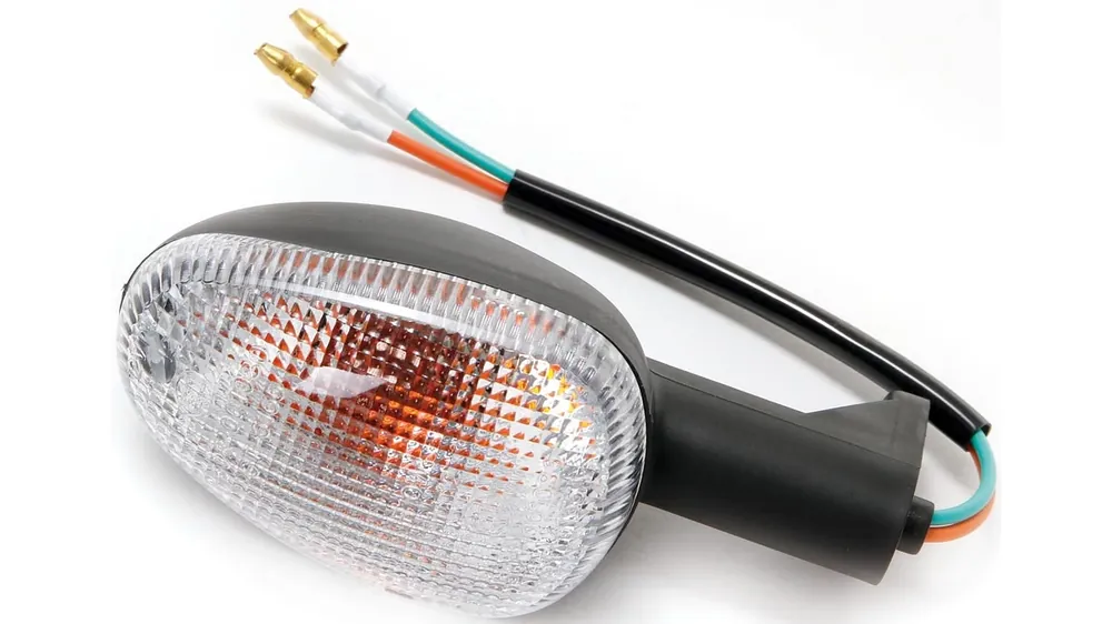 Beliebt Vicma Blinker vorne rechts und hinten links, Blinker Weiß, oval, für 125 SX, 125 SM/SM, Gangsta/SM