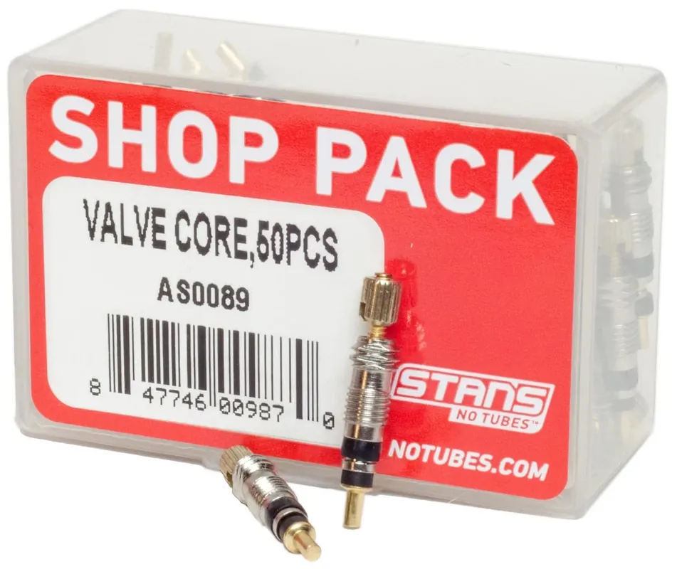 Heißes Angebot Stan‘s NoTubes Ventileinsatz Presta 50 Stück