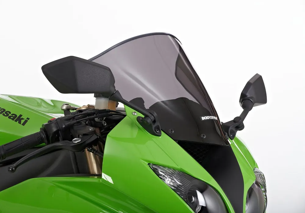 BODYSTYLE Racing Cockpitscheibe Perspex® Acrylic 3mm für KAWASAKI ZX-6R Zertifiziert