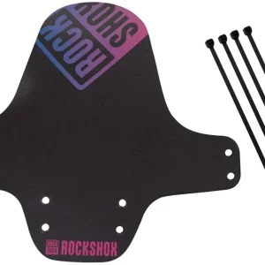 Sonderangebot RockShox Steckschutzblech Fender schwarz/pink, blau verlaufend