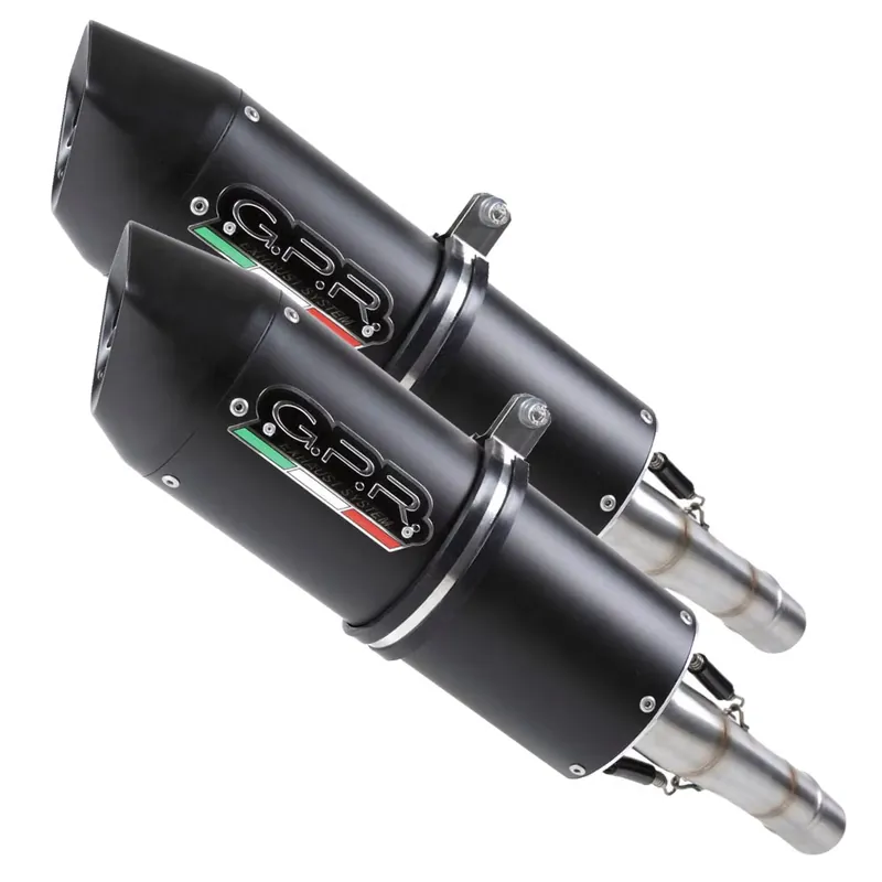 Top-Preis GPR Endschalldämpfer Yamaha Fjr 1300 2006/16 Pair EC-Approv. slip-on exhaust Furore Nero