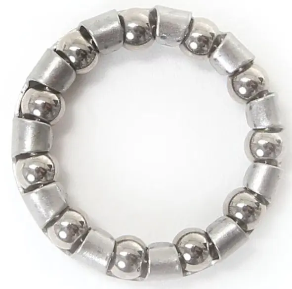 Pieper Kugelring Ø 30,5 mm silber Echt