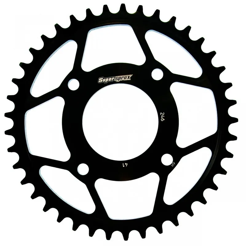 Begrenztes Angebot Supersprox Stahl-Kettenrad 530 41Z (Schwarz)
