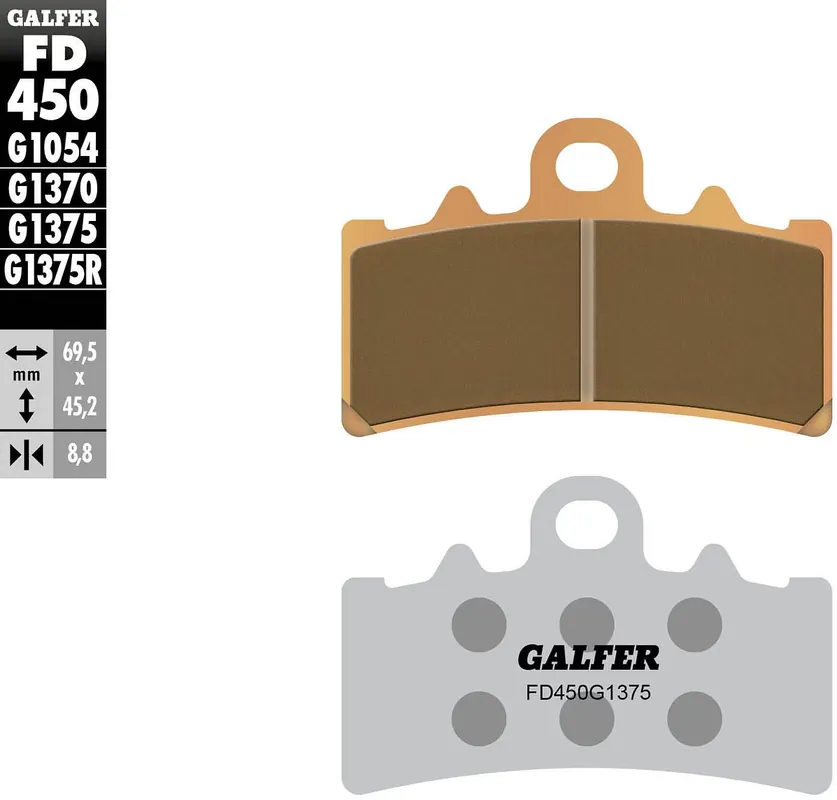 Galfer Bremsbelag FD450 - G1375 Sofort Bestellen