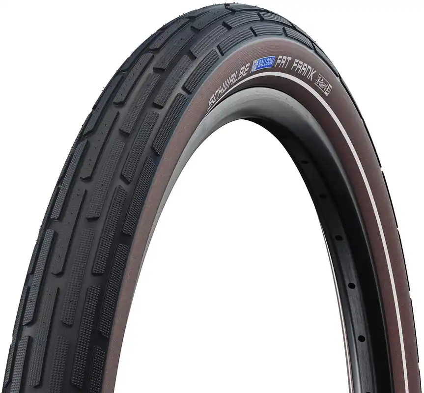 Heißes Angebot Schwalbe Motion Fat Frank Reifen 28 Zoll schwarz 2,00" schwarz/ coffee / Reflex