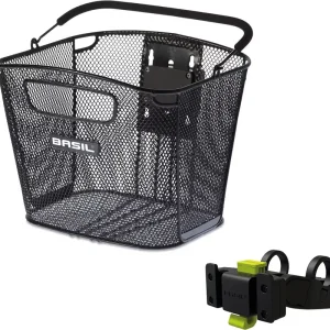 Preiswert Basil Bold Front KF Korb schwarz