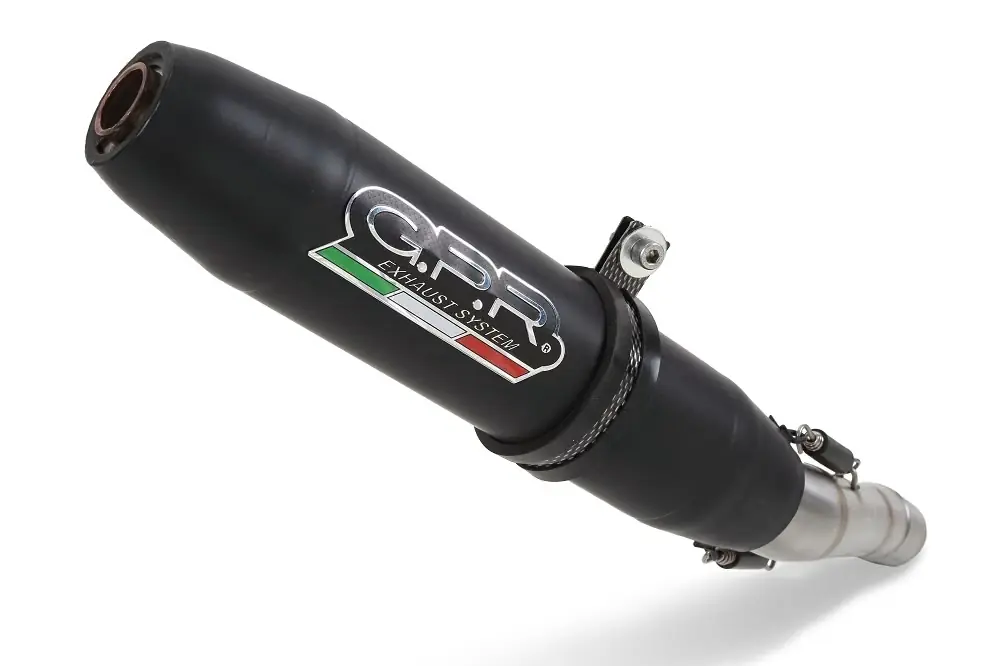 Zertifiziert GPR Endschalldämpfer Royal Enfield MeTEor 350 2021/2023 e5 DEEPTONE NERO SP