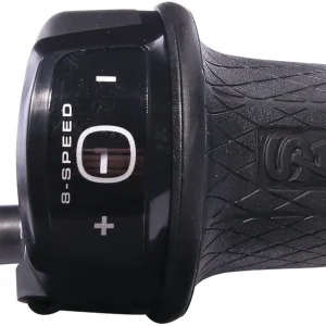 Knallerangebot Sturmey Archer Drehgriffschalter 8-fach silber/schwarz