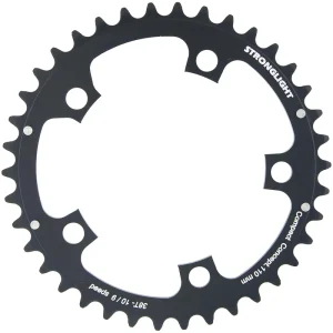 Stronglight Kettenblatt 38 Zähne 110 mm schwarz Letzte Chance