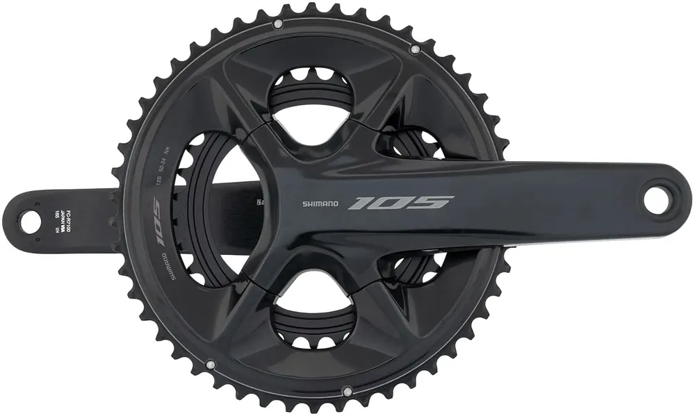 Preisreduziert Shimano Kettenradgarnitur 105 FC-R7100 165 mm schwarz