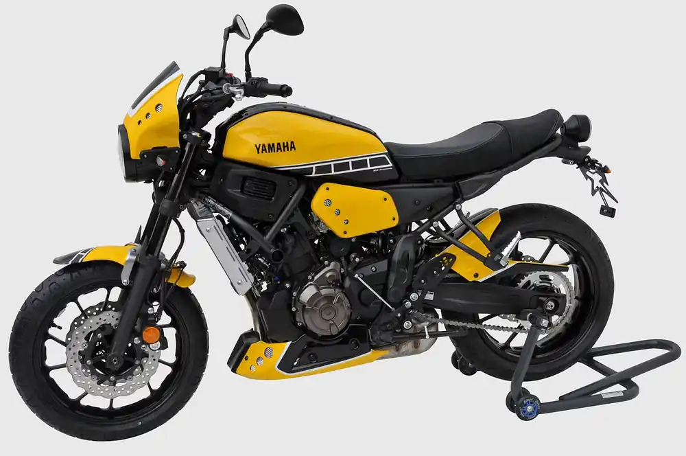 BODYSTYLE Sportsline Seitenteile ABS Kunststoff silber für YAMAHA XSR700 / XTribute / Legacy Rabatt
