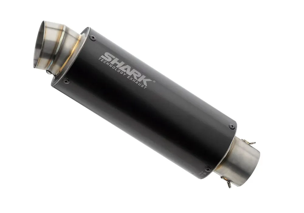 Direkt Vom Hersteller Shark Performance SLIP-ON Aluminium eloxiert schwarz SRC 4 für YAMAHA YZF-R1