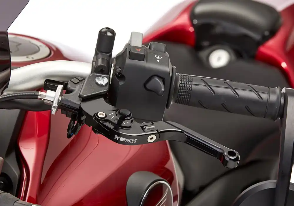 PROTECH Hebel Kupplungshebel Sport Alu & Stahl Schwarz für SUZUKI GSX-R 1000, GSX-R 600, GSX-R 750 Preiswert