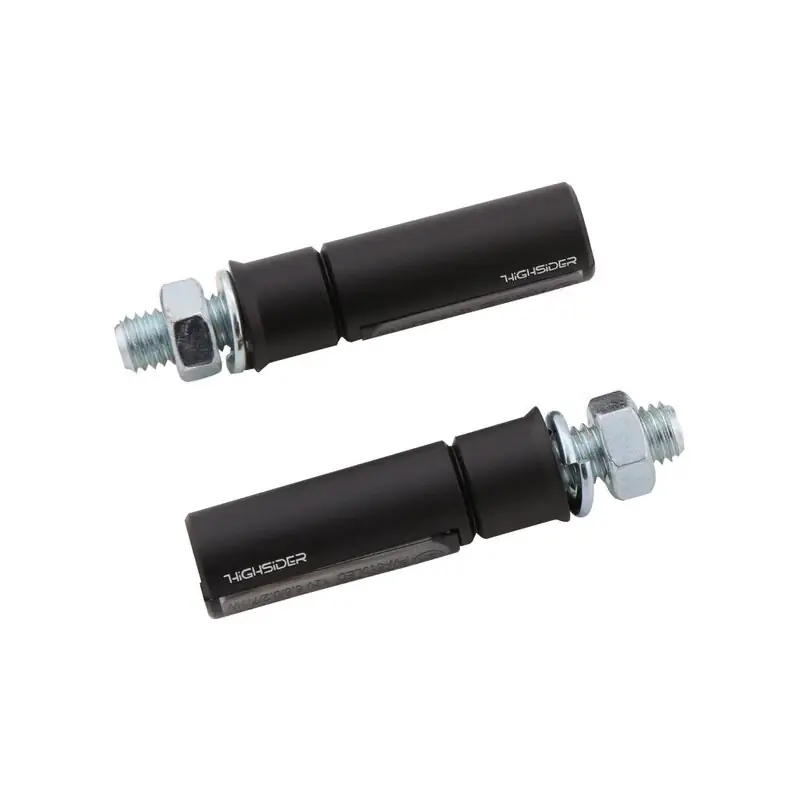 HIGHSIDER pro Conero-Black-Edition LED 3in1 Blinker-Rücklicht-Kombination Gehäuse Schwarz / Linse Rauchgrau (Paar), Hinten Billig