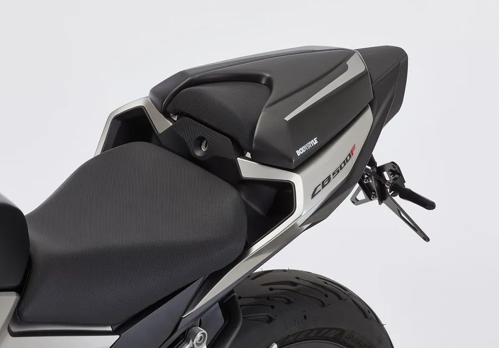 Meistverkauft BODYSTYLE Sportsline Sitzkeil ABS Kunststoff weiß für HONDA CB500F