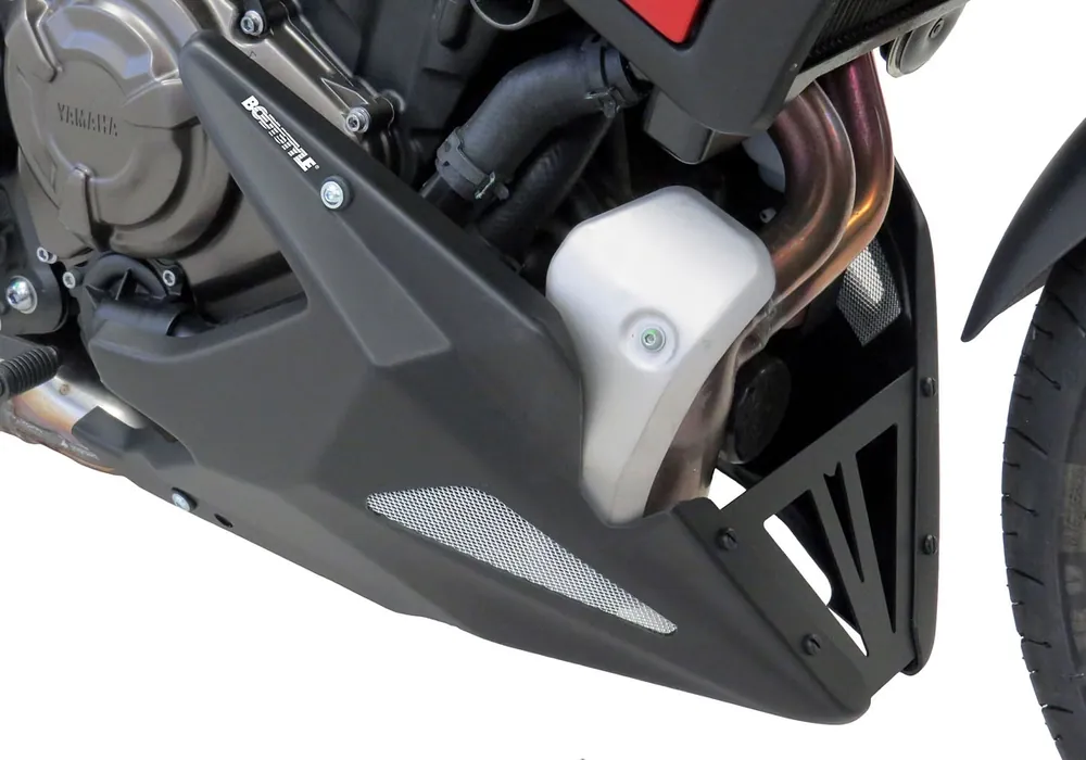 Bestseller BODYSTYLE Raceline Bugspoiler ABS Kunststoff schwarz-matt für YAMAHA MT-07, Tracer 7/GT