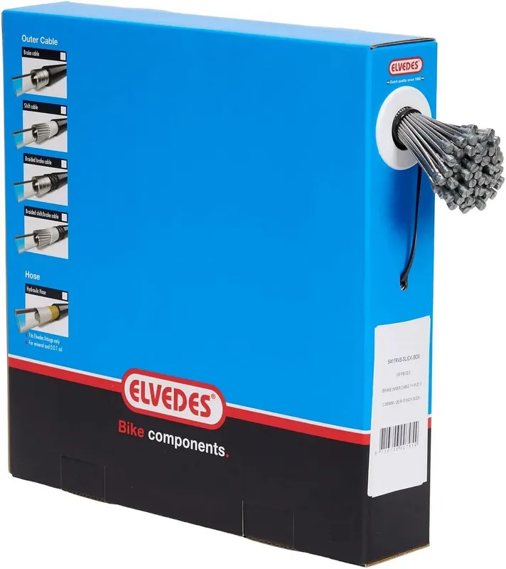 Expressversand Elvedes Bremsinnenzug 19 strands slick 2000 mm silber