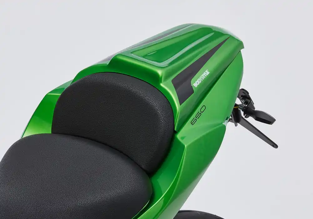BODYSTYLE Sportsline Sitzkeil ABS Kunststoff grün für KAWASAKI Z650 Nur Heute