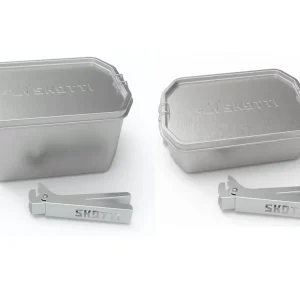 SKOTTI BOKS Edelstahl-Box Set 2,5 Liter und 1 Liter Neue Ware