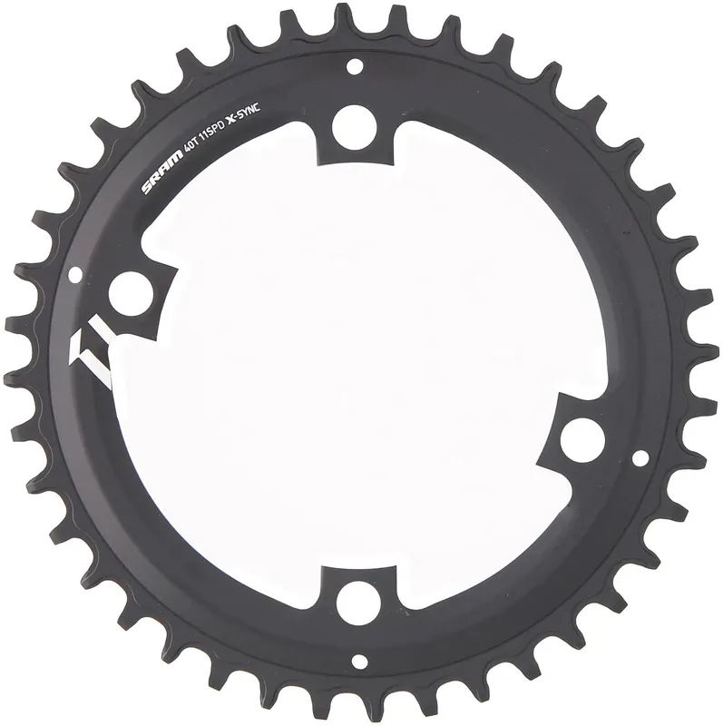 Top-Seller SRAM Kettenblatt Apex 1 40 Zähne schwarz