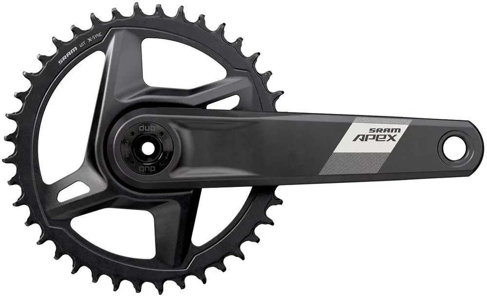 Direktkauf SRAM Kettenradgarnitur Apex 1 40 Zähne schwarz