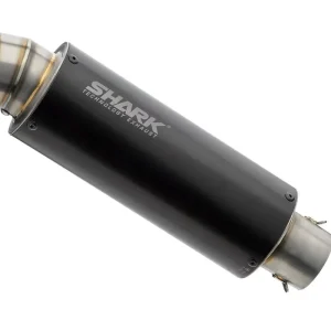 Beliebt Shark Performance KOMPLETTANLAGE Aluminium eloxiert schwarz SRC 4 für SUZUKI GSX-R 125,GSX-S 125 EURO4