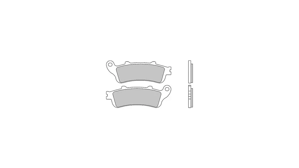 Preis Gesenkt Brembo Bremsbelag Modell 07HO44 mit ABE