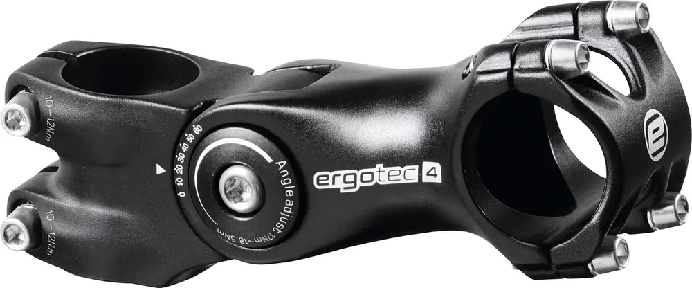 Bestseller ergotec Vorbau Octopus 2 1 1/8 Zoll verstellbar schwarz