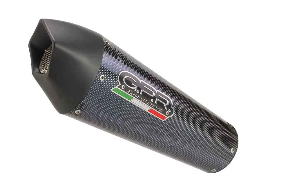 Zertifiziert GPR Endschalldämpfer Kawasaki Z 1000 Sx 2017/19 e4 Pair EC-Approv. slip-on exhaust GP Evo4 Poppy