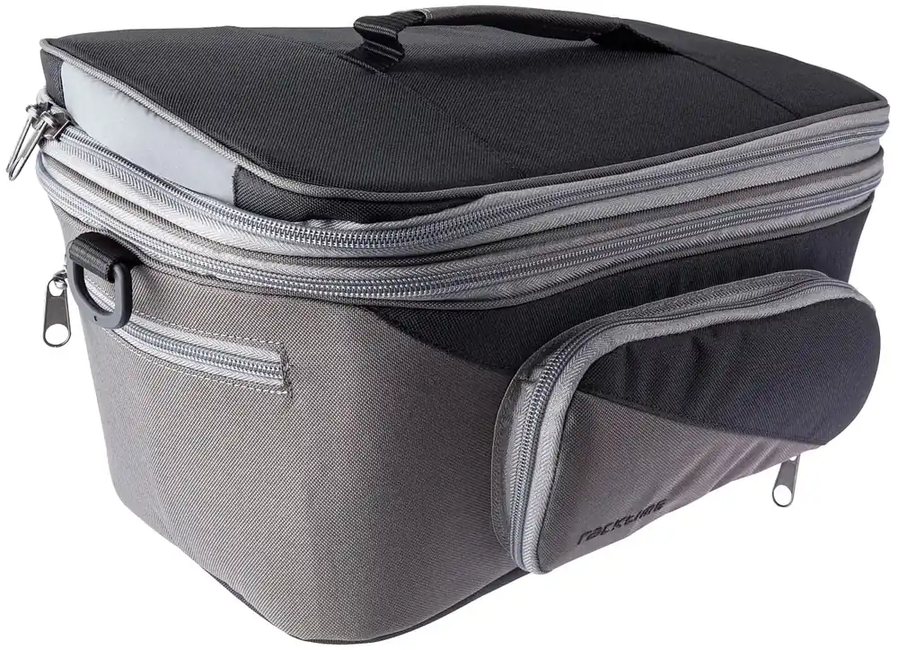 Racktime Gepäckträgertasche Talis Plus 2.0 schwarz Echt
