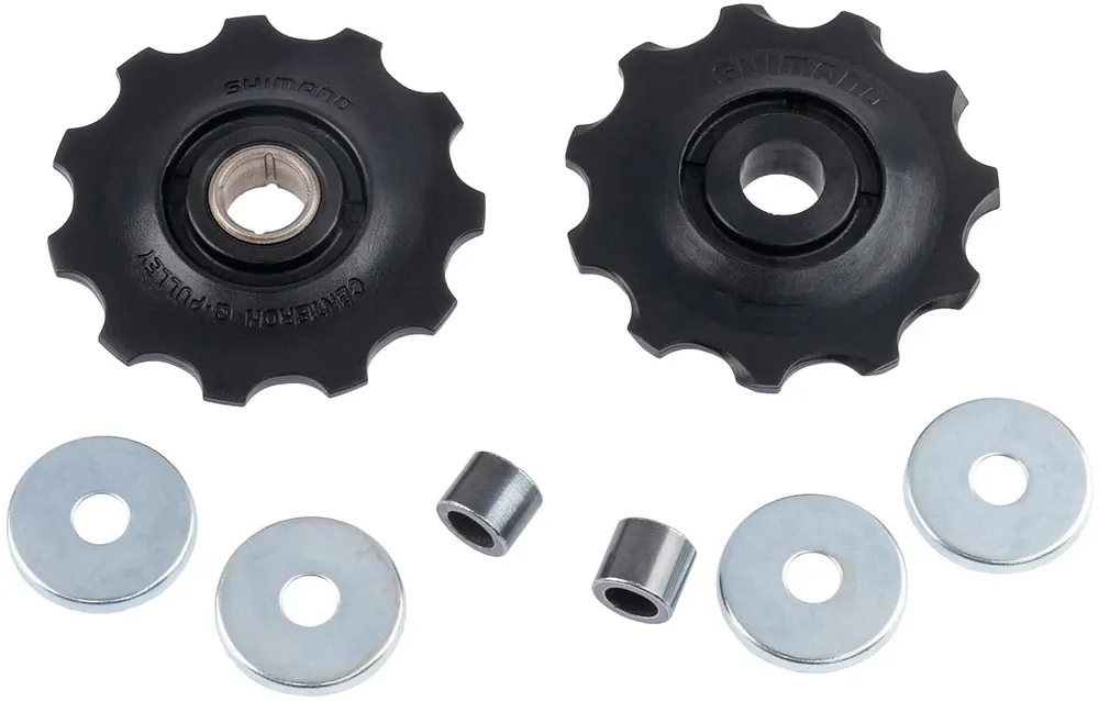 Shimano Schaltrollen-Set Dyna-SYS schwarz/silber Standard für RD-M675 / M670 / M663 / M640 / M593 Direkt Vom Hersteller