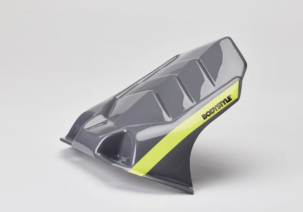 BODYSTYLE Sportsline Hinterradabdeckung ABS Kunststoff grau/gelb für YAMAHA MT-10 / SP Preisknaller