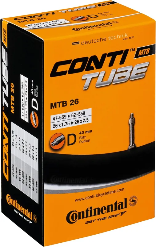 Nur Für Kurze Zeit Continental MTB Schlauch 26 Zoll Blitzventil 40 mm schwarz