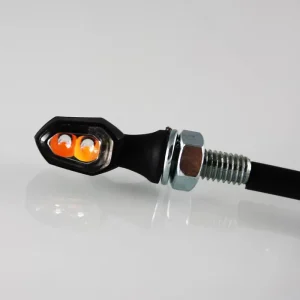 PROTECH Universal LED-Blinker RC-80 Spiegel & Blinker Schwarz für BMW F 900 R,KAWASAKI Ninja 1000 SX,KTM 1290 Super Duke GT Preis Gesenkt