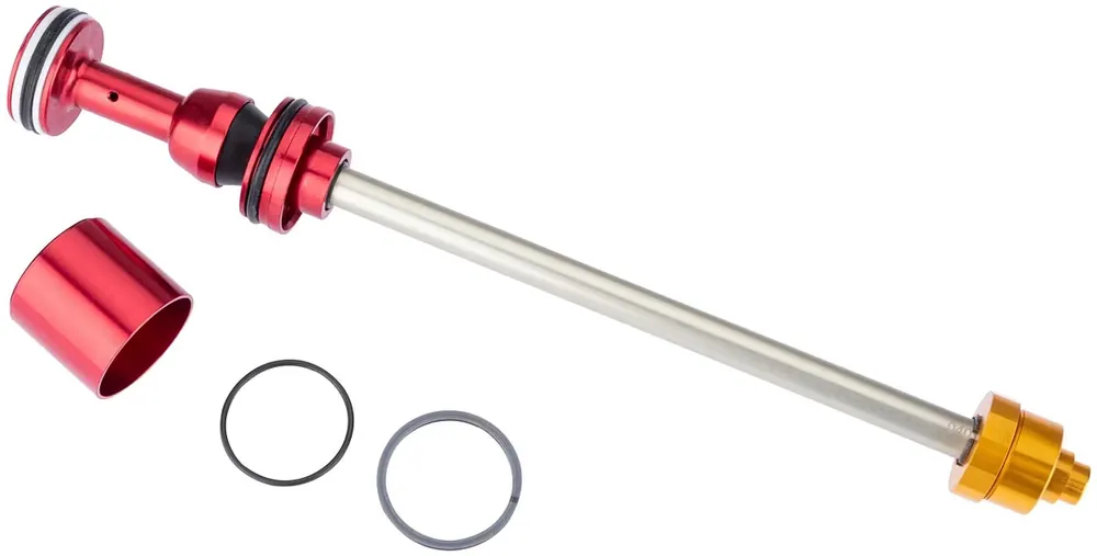 RockShox Umrüst-Kit DebonAir+ Lyrik D1 150 mm rot,silber Markenprodukt