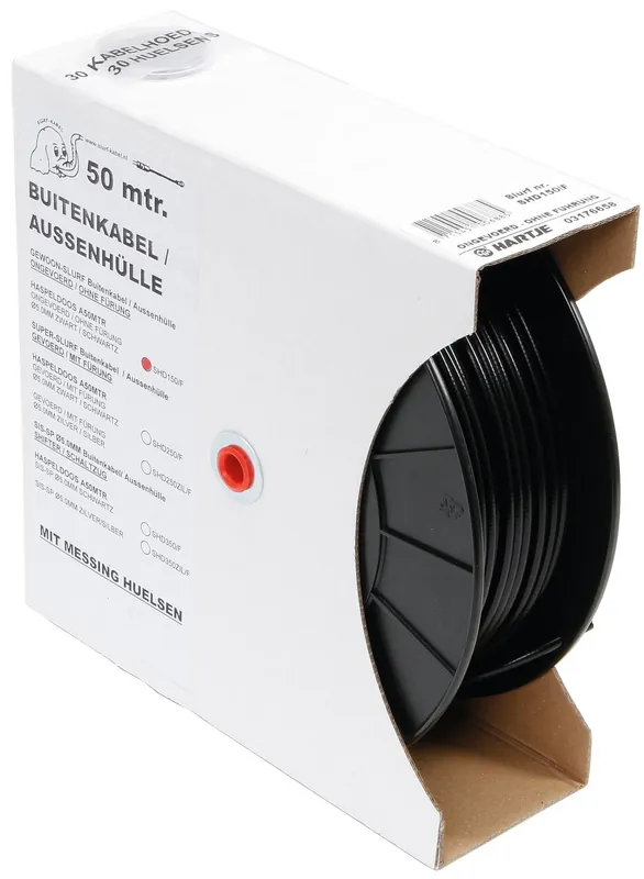 Saisonangebot Slurf Bremszugaußenhülle 50000 mm schwarz