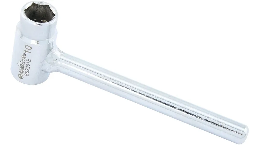 Schneller Versand Bikeservice Kontermutterschlüssel Ventil 10 mm, 6-kant