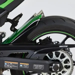 Sofort Bestellen BODYSTYLE Sportsline Hinterradabdeckung ABS Kunststoff schwarz/grau für KAWASAKI Z900, Z900 (70 kW)