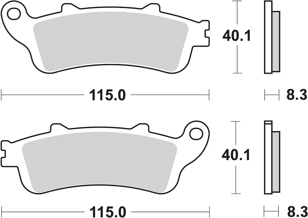 SBS Scooterbelag 156CT Carbon Tech Solange Der Vorrat Reicht